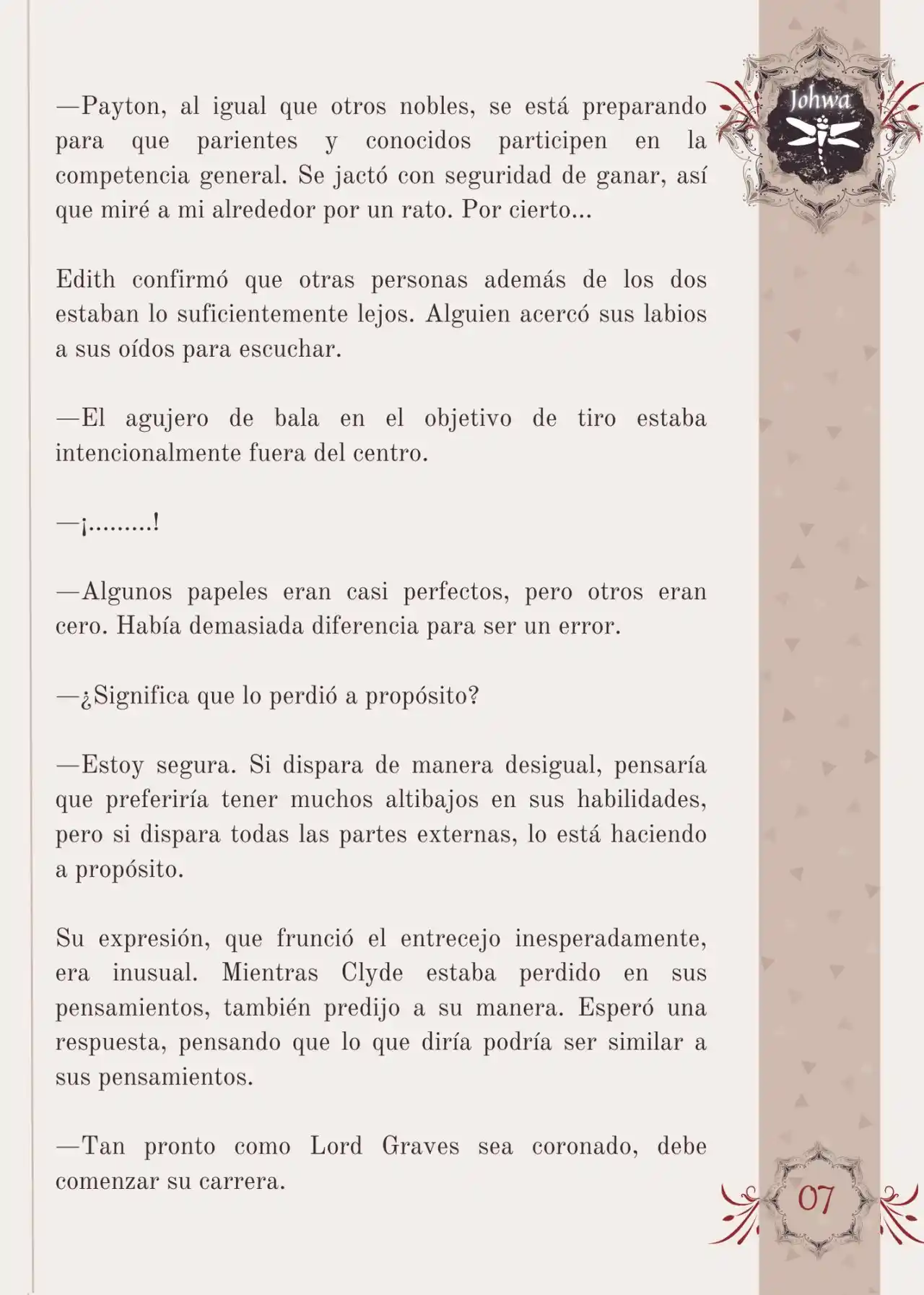Me Convertí En La Sirvienta Del Obsesivo Príncipe Heredero (Novela) - Capítulo 43 - Página 9 - LectorTMOo