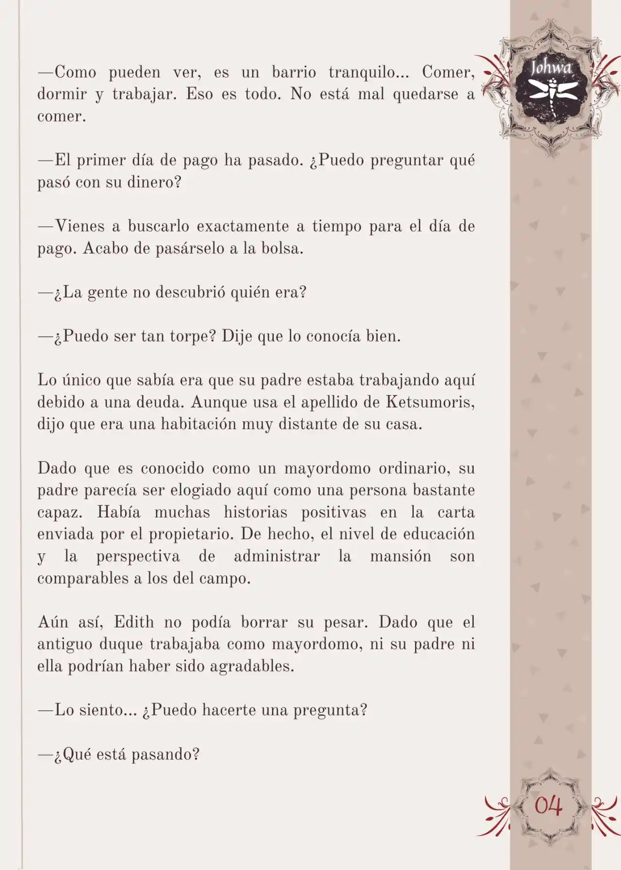 Me Convertí En La Sirvienta Del Obsesivo Príncipe Heredero (Novela) - Capítulo 44 - Página 6 - LectorTMOo