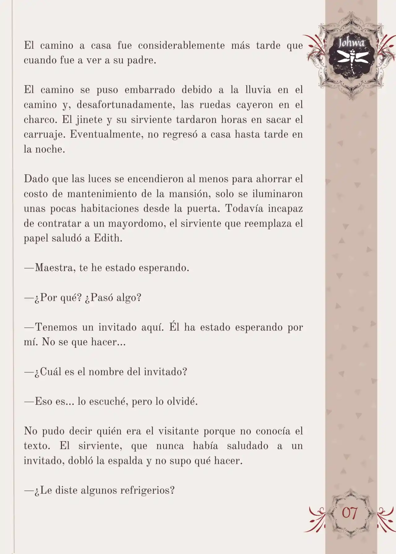 Me Convertí En La Sirvienta Del Obsesivo Príncipe Heredero (Novela) - Capítulo 44 - Página 9 - LectorTMOo