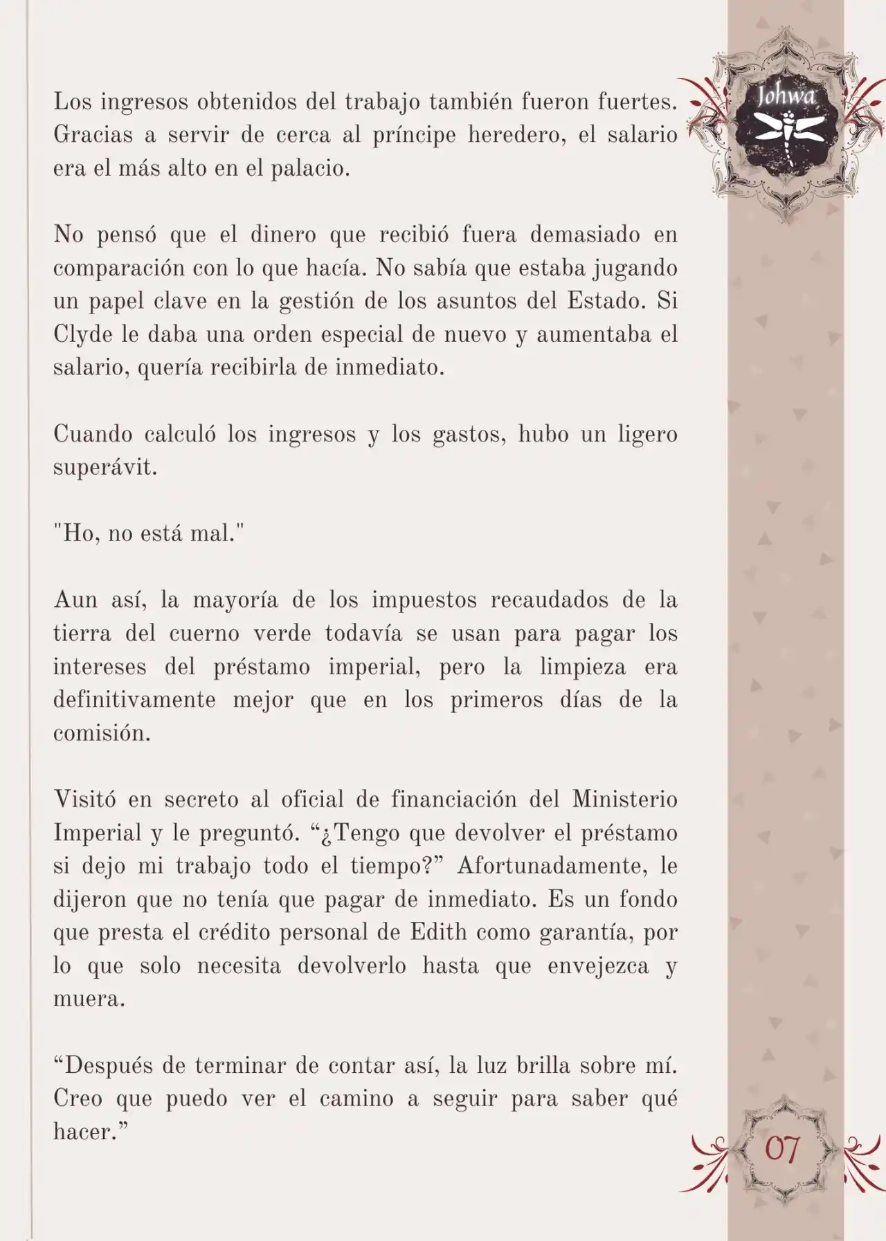 Me Convertí En La Sirvienta Del Obsesivo Príncipe Heredero (Novela) - Capítulo 45 - Página 9 - LectorTMOo