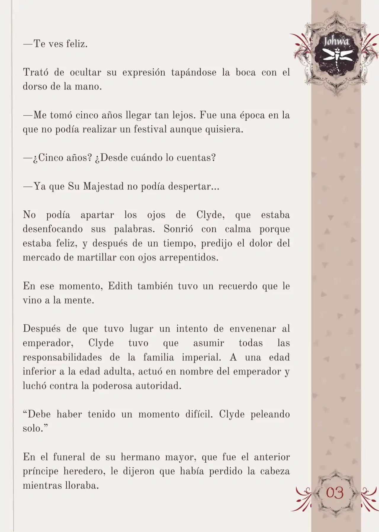 Me Convertí En La Sirvienta Del Obsesivo Príncipe Heredero (Novela) - Capítulo 47 - Página 5 - LectorTMOo