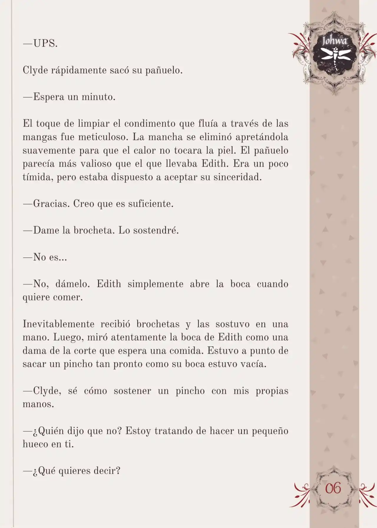 Me Convertí En La Sirvienta Del Obsesivo Príncipe Heredero (Novela) - Capítulo 47 - Página 8 - LectorTMOo