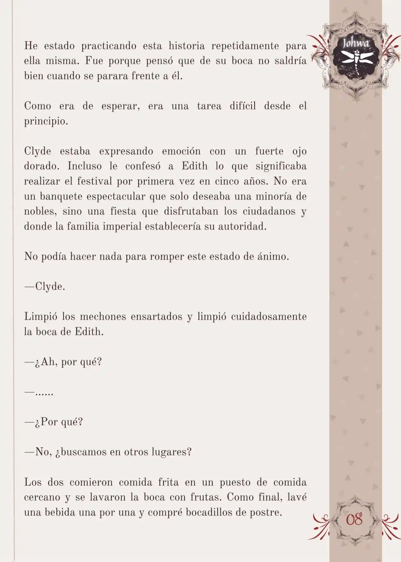 Me Convertí En La Sirvienta Del Obsesivo Príncipe Heredero (Novela) - Capítulo 47 - Página 10 - LectorTMOo