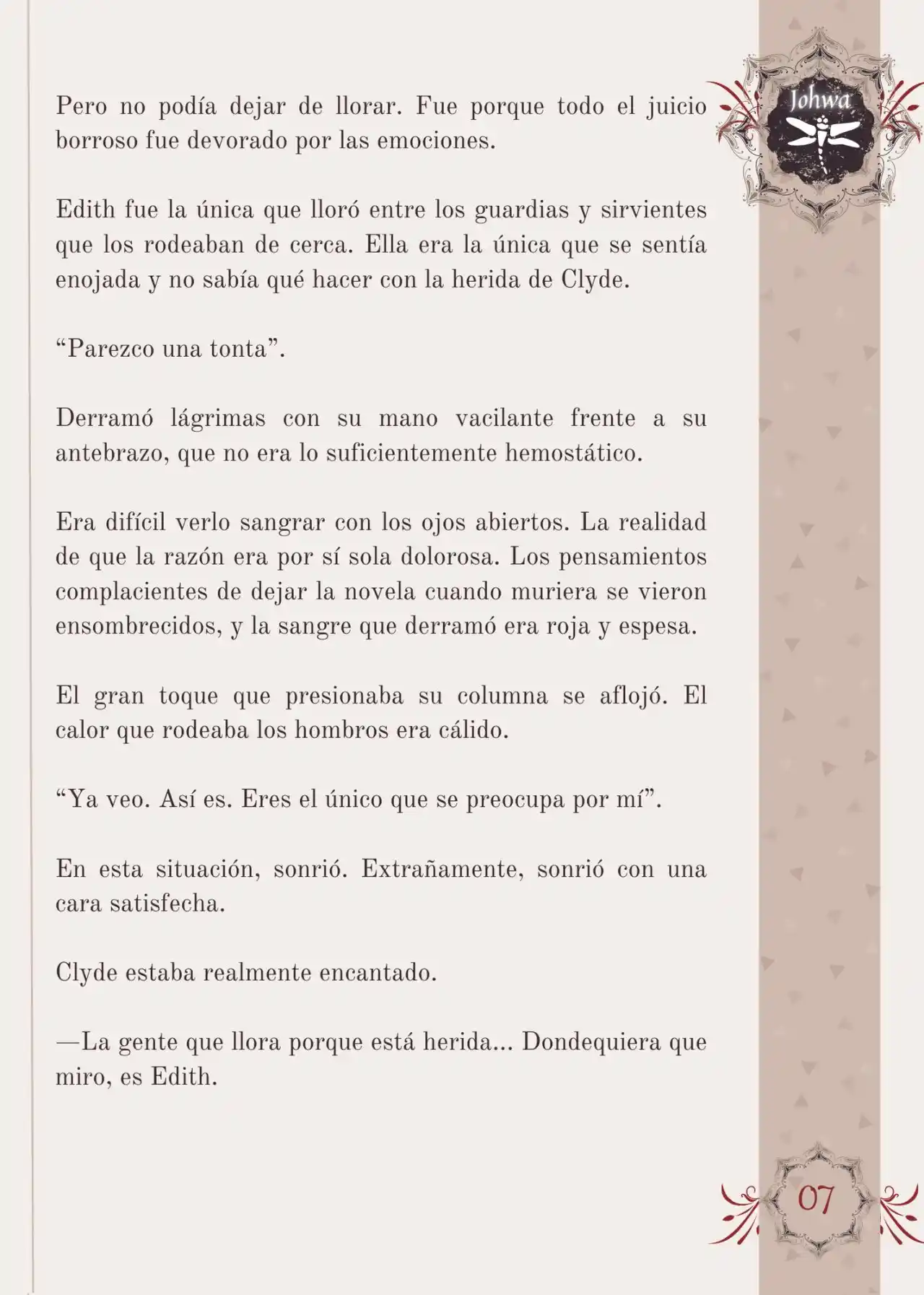 Me Convertí En La Sirvienta Del Obsesivo Príncipe Heredero (Novela) - Capítulo 49 - Página 8 - LectorTMOo