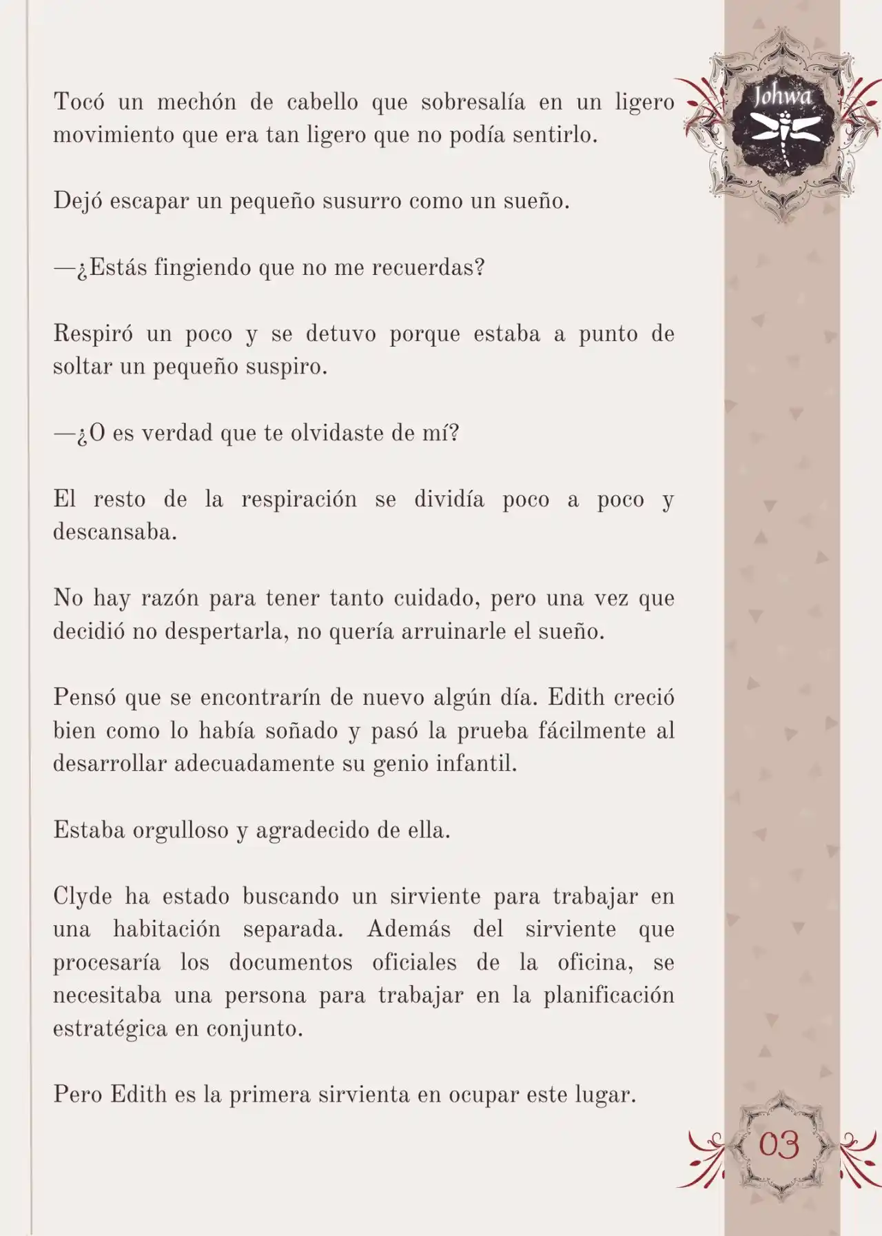 Me Convertí En La Sirvienta Del Obsesivo Príncipe Heredero (Novela) - Capítulo 5 - Página 5 - LectorTMOo