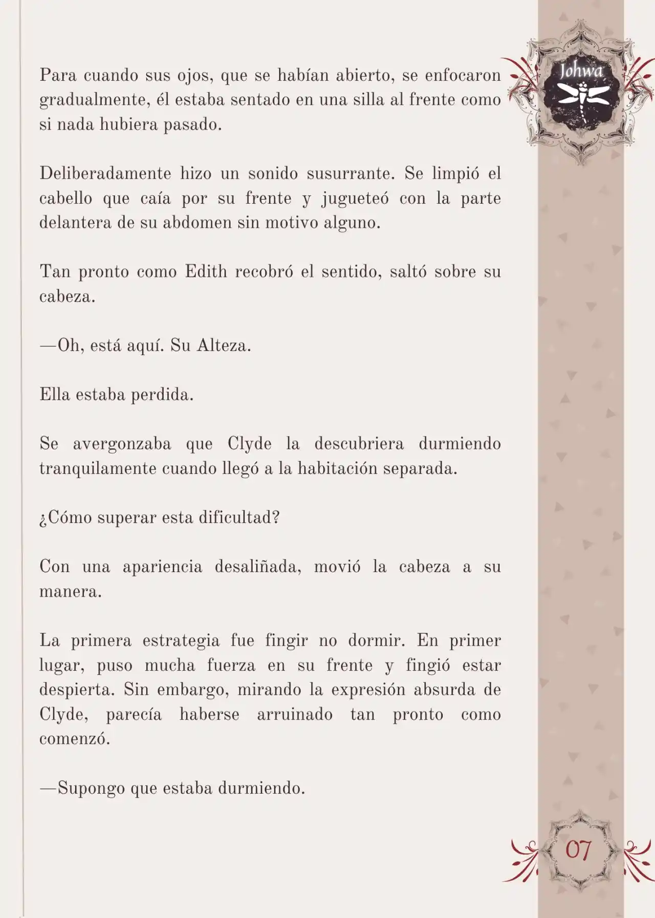 Me Convertí En La Sirvienta Del Obsesivo Príncipe Heredero (Novela) - Capítulo 5 - Página 9 - LectorTMOo