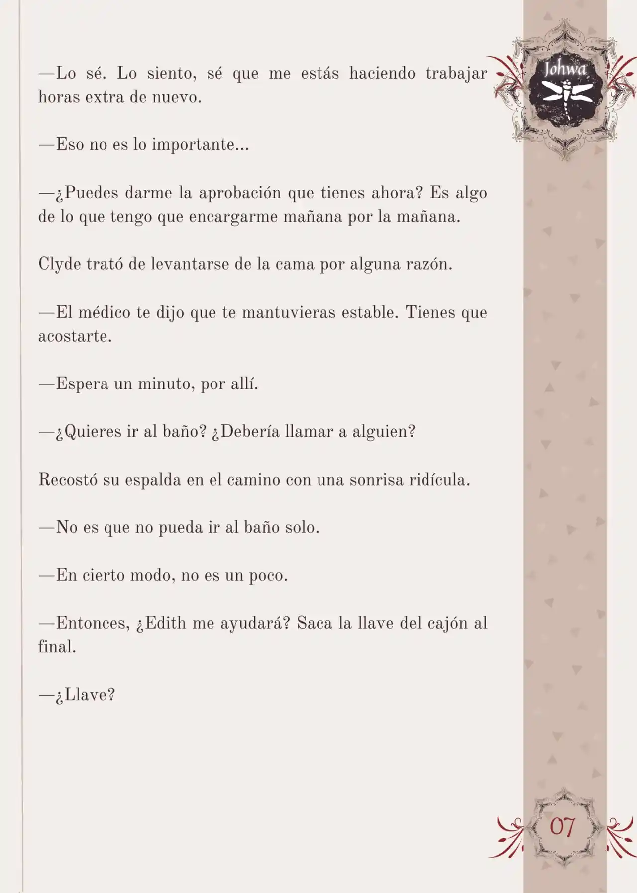 Me Convertí En La Sirvienta Del Obsesivo Príncipe Heredero (Novela) - Capítulo 50 - Página 9 - LectorTMOo