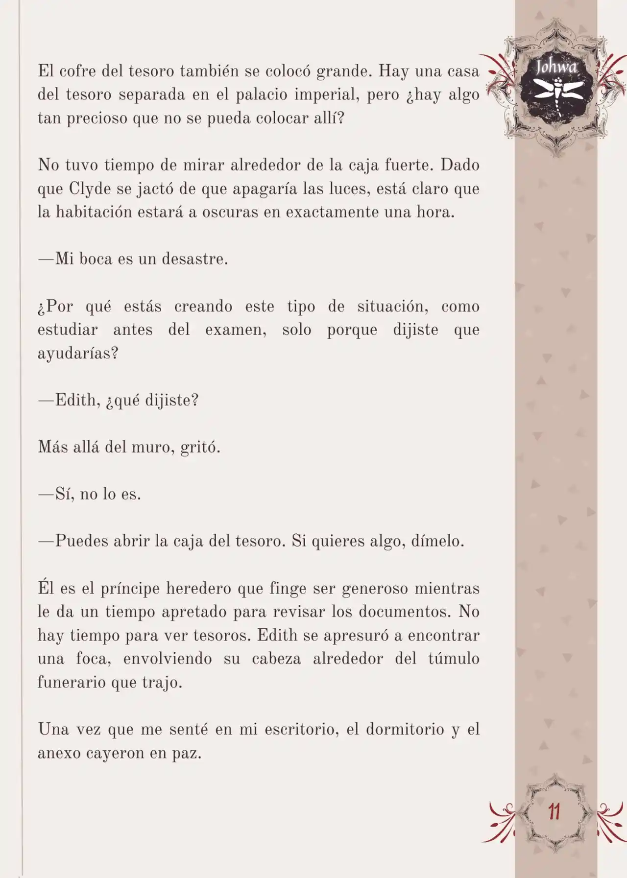 Me Convertí En La Sirvienta Del Obsesivo Príncipe Heredero (Novela) - Capítulo 50 - Página 13 - LectorTMOo