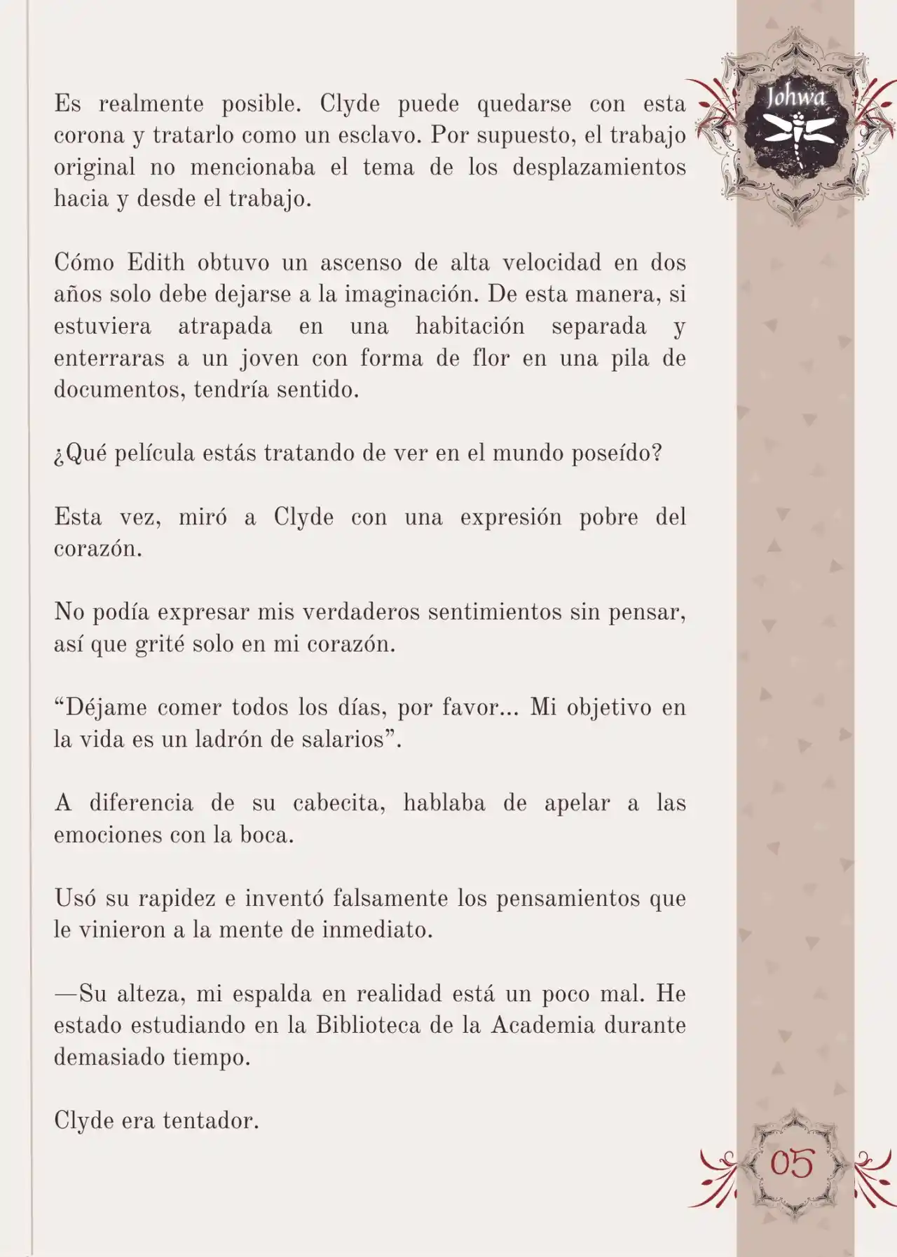 Me Convertí En La Sirvienta Del Obsesivo Príncipe Heredero (Novela) - Capítulo 6 - Página 7 - LectorTMOo