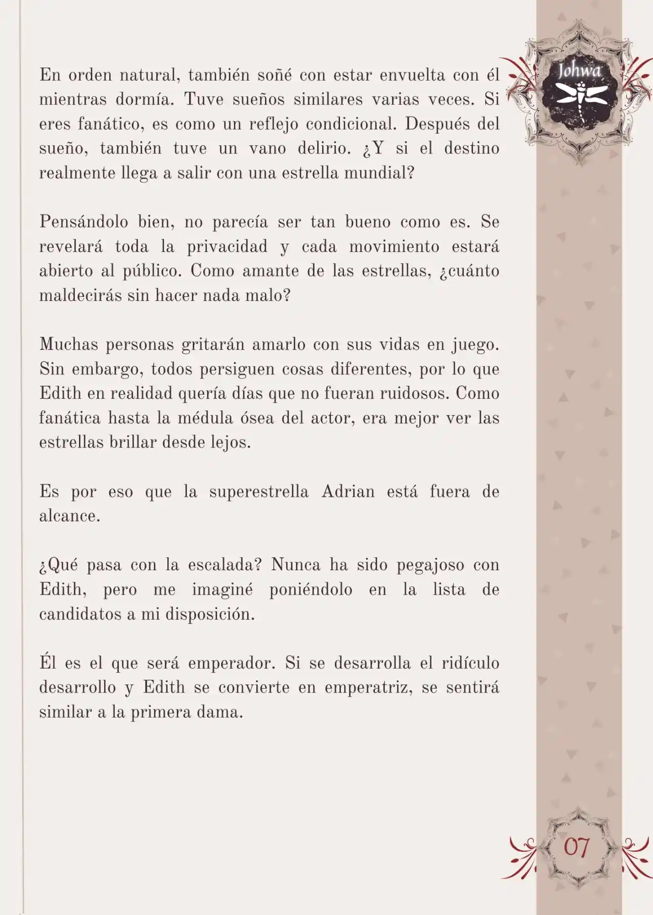 Me Convertí En La Sirvienta Del Obsesivo Príncipe Heredero (Novela) - Capítulo 9 - Página 9 - LectorTMOo