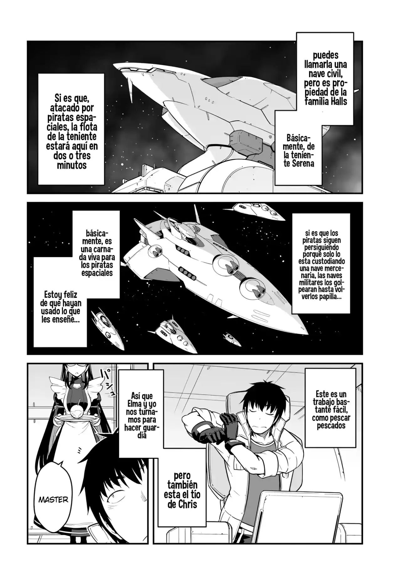 Me Desperté Pilotando La Nave Espacial Más Poderosa, Así Que Me Hice Mercenario Espacial - Capítulo 32.10 - Página 9 - LectorTMOo