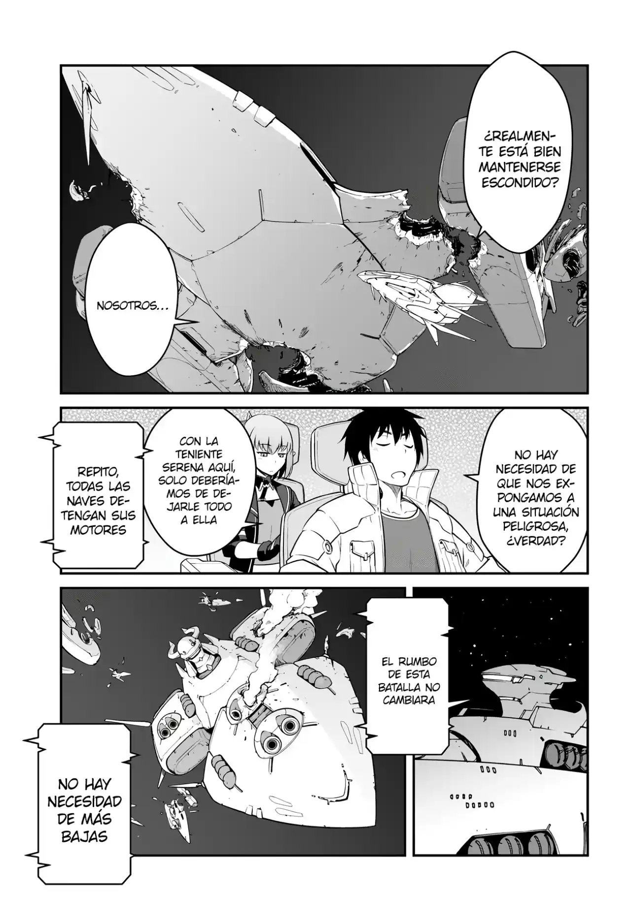 Me Desperté Pilotando La Nave Espacial Más Poderosa, Así Que Me Hice Mercenario Espacial - Capítulo 33.10 - Página 22 - LectorTMOo