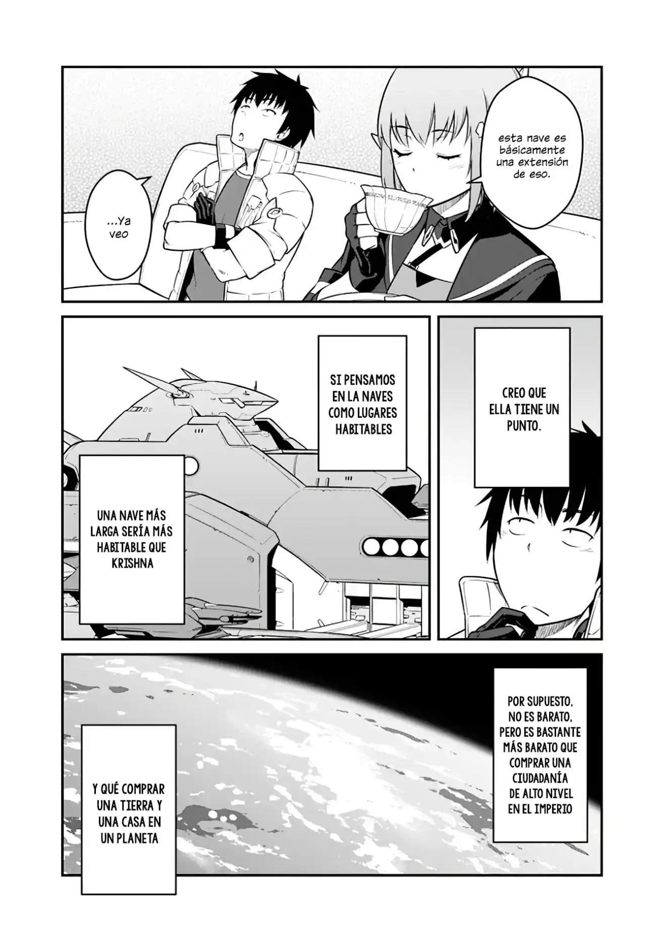 Me Desperté Pilotando La Nave Espacial Más Poderosa, Así Que Me Hice Mercenario Espacial - Capítulo 34.20 - Página 14 - LectorTMOo