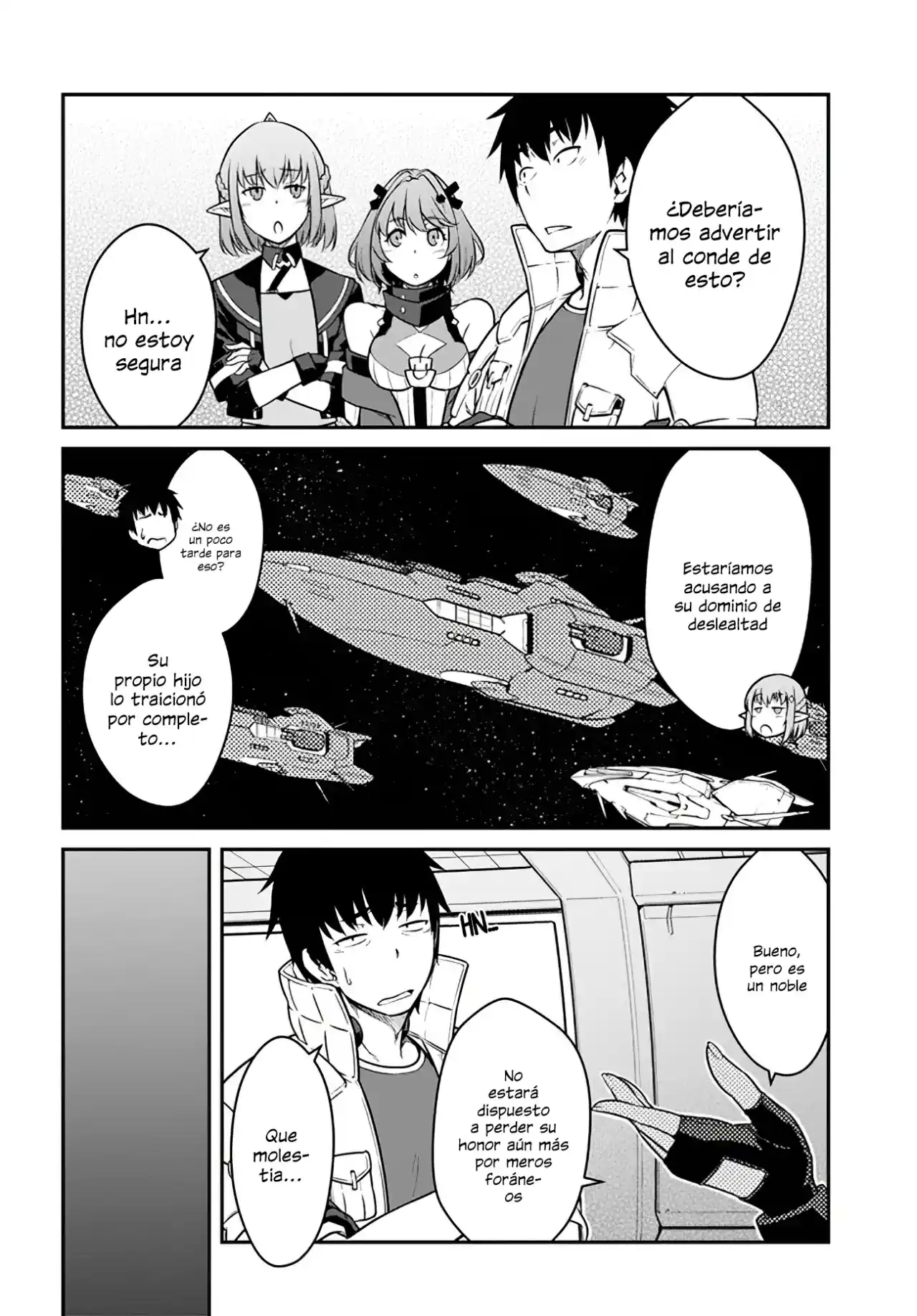 Me Desperté Pilotando La Nave Espacial Más Poderosa, Así Que Me Hice Mercenario Espacial - Capítulo 36.10 - Página 15 - LectorTMOo