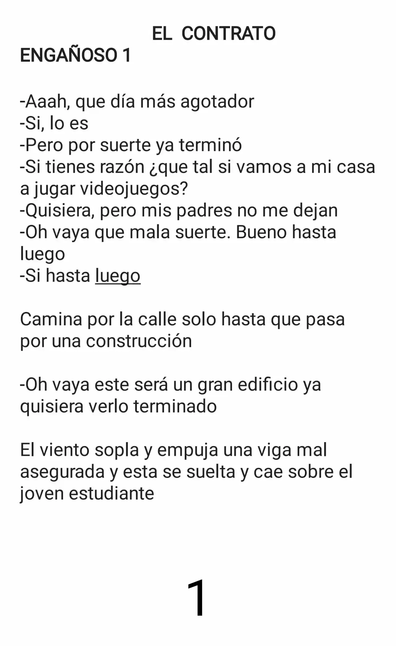 Me Engañaron Para Conseguir Un Trabajo Como Villana (Novela) - Capítulo 1 - Página 1 - LectorTMOo