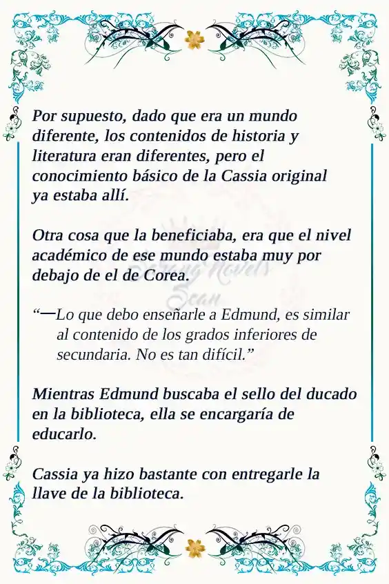 Me Engañaron Para Conseguir Un Trabajo Como Villana (Novela) - Capítulo 12 - Página 9 - LectorTMOo