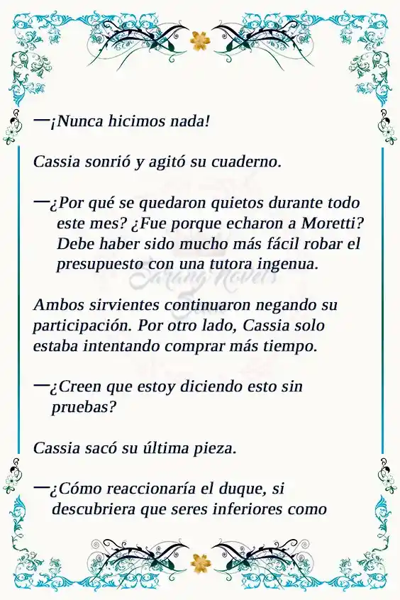 Me Engañaron Para Conseguir Un Trabajo Como Villana (Novela) - Capítulo 13 - Página 25 - LectorTMOo