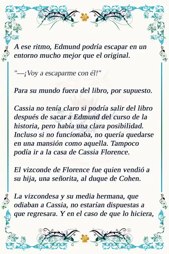 Me Engañaron Para Conseguir Un Trabajo Como Villana (Novela) - Capítulo 21 - Página 4 - LectorTMOo