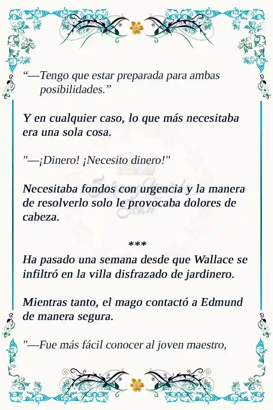 Me Engañaron Para Conseguir Un Trabajo Como Villana (Novela) - Capítulo 21 - Página 6 - LectorTMOo