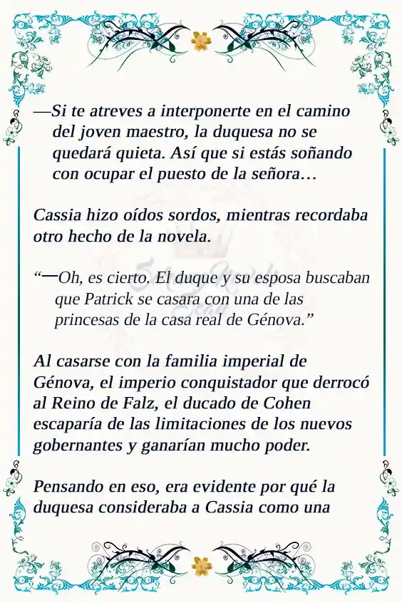 Me Engañaron Para Conseguir Un Trabajo Como Villana (Novela) - Capítulo 21 - Página 22 - LectorTMOo