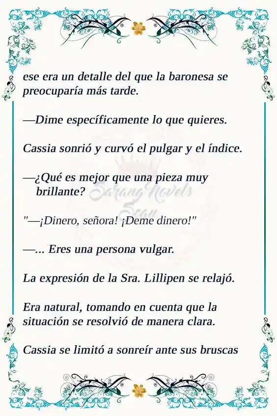 Me Engañaron Para Conseguir Un Trabajo Como Villana (Novela) - Capítulo 22 - Página 9 - LectorTMOo