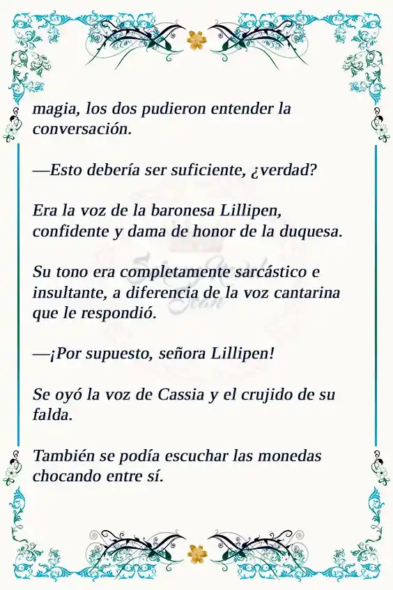 Me Engañaron Para Conseguir Un Trabajo Como Villana (Novela) - Capítulo 22 - Página 13 - LectorTMOo