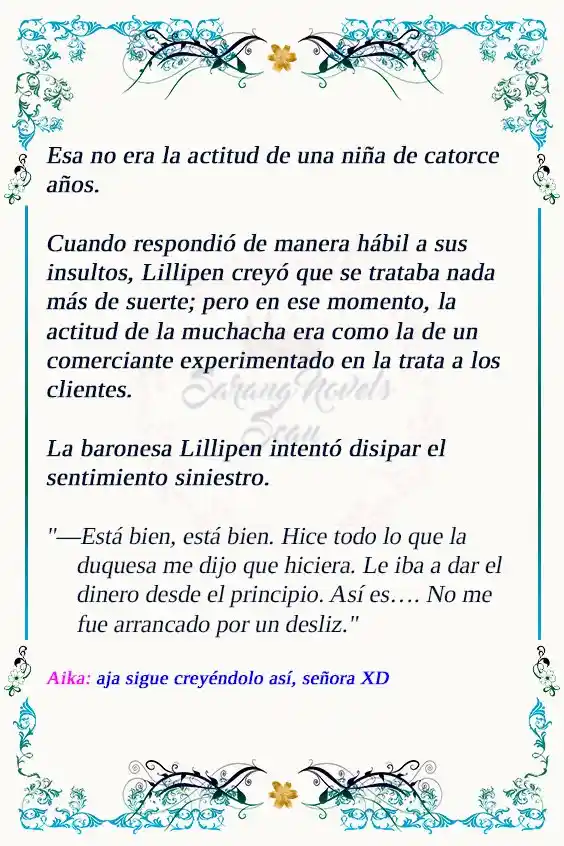Me Engañaron Para Conseguir Un Trabajo Como Villana (Novela) - Capítulo 22 - Página 18 - LectorTMOo