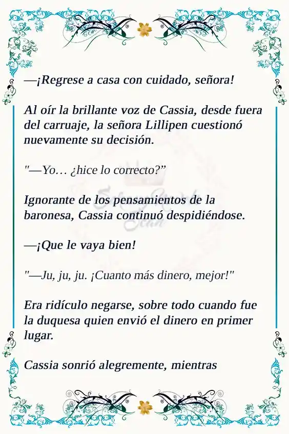 Me Engañaron Para Conseguir Un Trabajo Como Villana (Novela) - Capítulo 22 - Página 19 - LectorTMOo