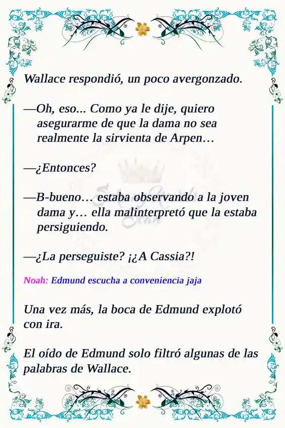 Me Engañaron Para Conseguir Un Trabajo Como Villana (Novela) - Capítulo 27 - Página 9 - LectorTMOo