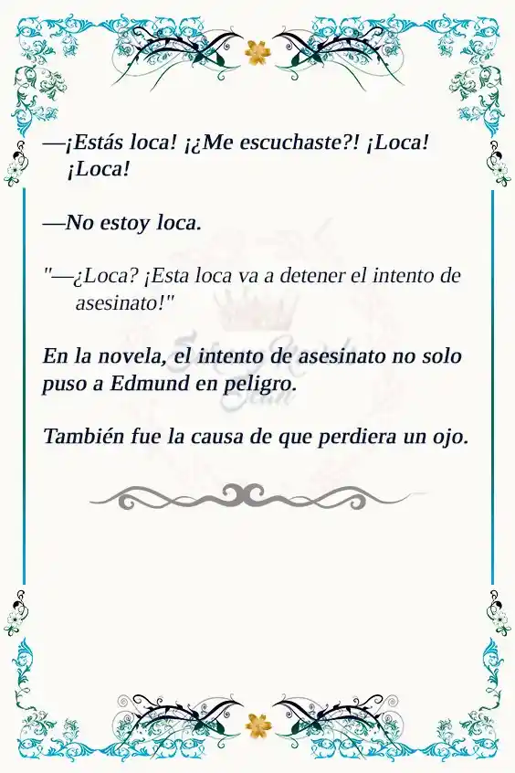 Me Engañaron Para Conseguir Un Trabajo Como Villana (Novela) - Capítulo 27 - Página 19 - LectorTMOo