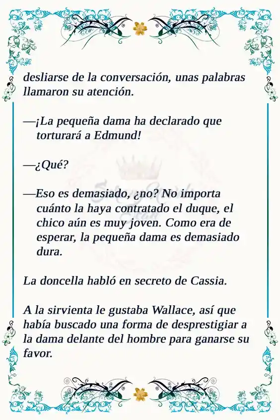 Me Engañaron Para Conseguir Un Trabajo Como Villana (Novela) - Capítulo 29 - Página 4 - LectorTMOo