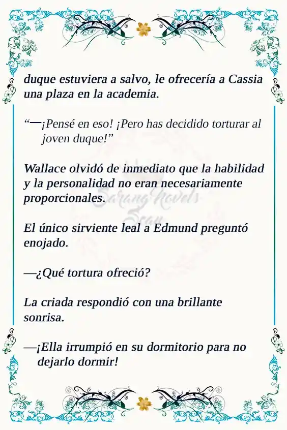 Me Engañaron Para Conseguir Un Trabajo Como Villana (Novela) - Capítulo 29 - Página 6 - LectorTMOo