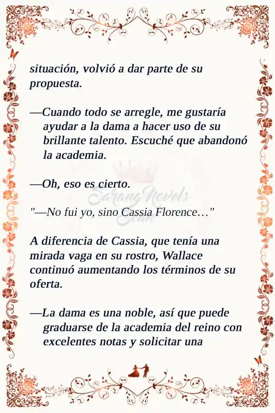 Me Engañaron Para Conseguir Un Trabajo Como Villana (Novela) - Capítulo 33 - Página 8 - LectorTMOo