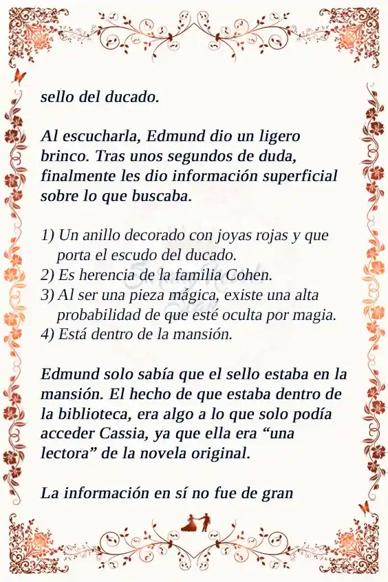 Me Engañaron Para Conseguir Un Trabajo Como Villana (Novela) - Capítulo 37 - Página 24 - LectorTMOo