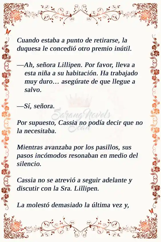 Me Engañaron Para Conseguir Un Trabajo Como Villana (Novela) - Capítulo 43 - Página 9 - LectorTMOo