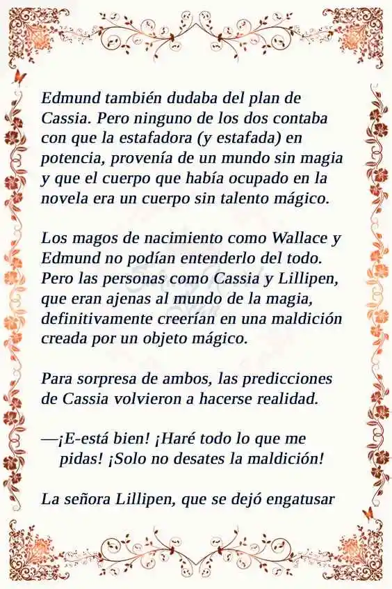 Me Engañaron Para Conseguir Un Trabajo Como Villana (Novela) - Capítulo 51 - Página 5 - LectorTMOo
