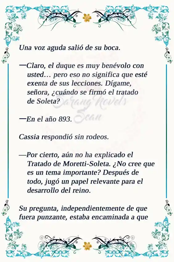 Me Engañaron Para Conseguir Un Trabajo Como Villana (Novela) - Capítulo 6 - Página 8 - LectorTMOo