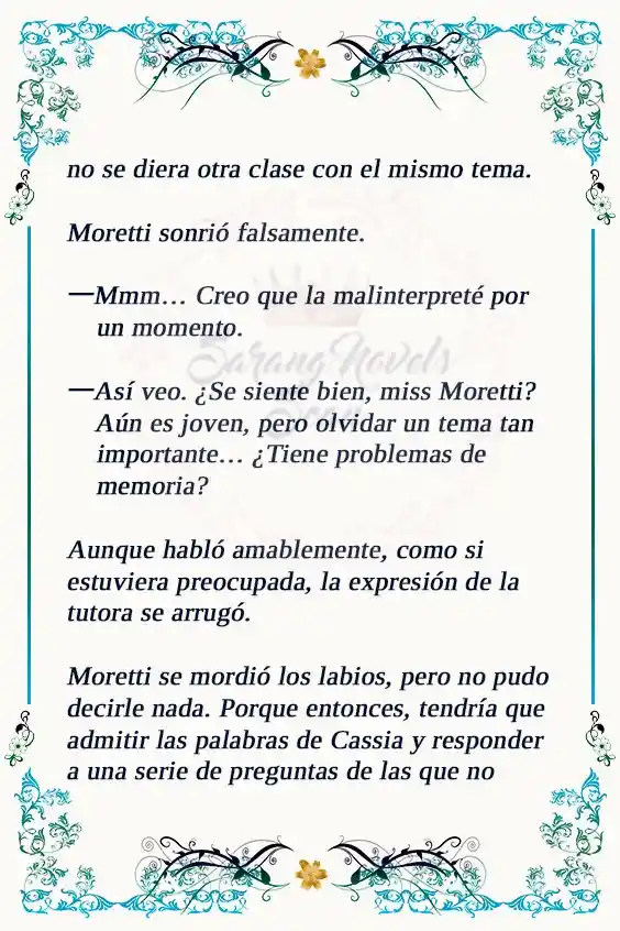 Me Engañaron Para Conseguir Un Trabajo Como Villana (Novela) - Capítulo 6 - Página 9 - LectorTMOo