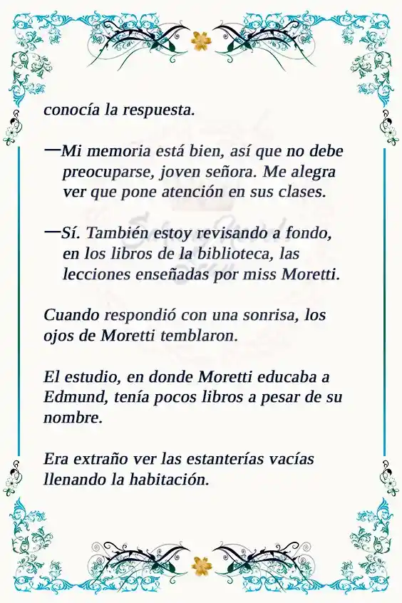 Me Engañaron Para Conseguir Un Trabajo Como Villana (Novela) - Capítulo 6 - Página 10 - LectorTMOo