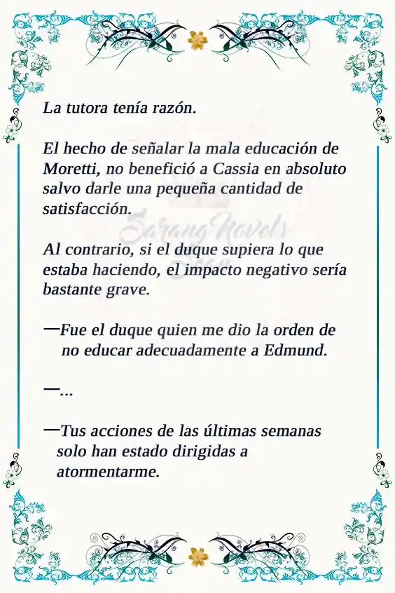 Me Engañaron Para Conseguir Un Trabajo Como Villana (Novela) - Capítulo 6 - Página 20 - LectorTMOo
