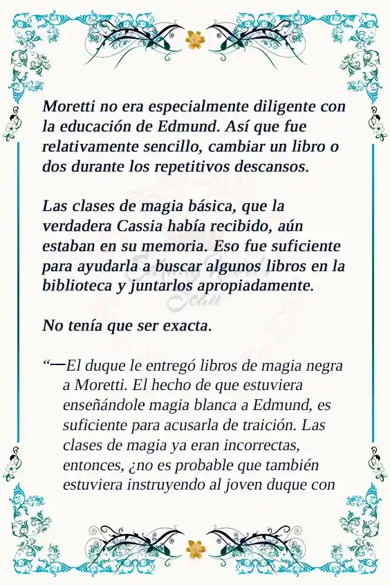 Me Engañaron Para Conseguir Un Trabajo Como Villana (Novela) - Capítulo 8 - Página 10 - LectorTMOo