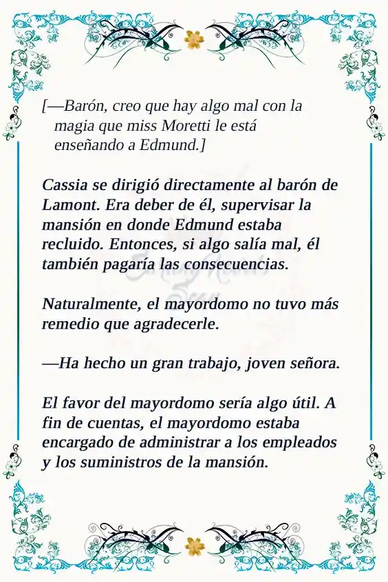 Me Engañaron Para Conseguir Un Trabajo Como Villana (Novela) - Capítulo 8 - Página 12 - LectorTMOo