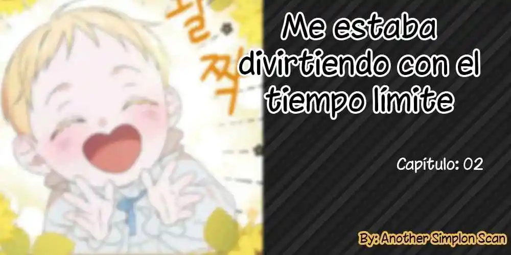 Me Estaba Divirtiendo Con El Límite De Tiempo - Capítulo 2 - Página 1 - LectorTMOo