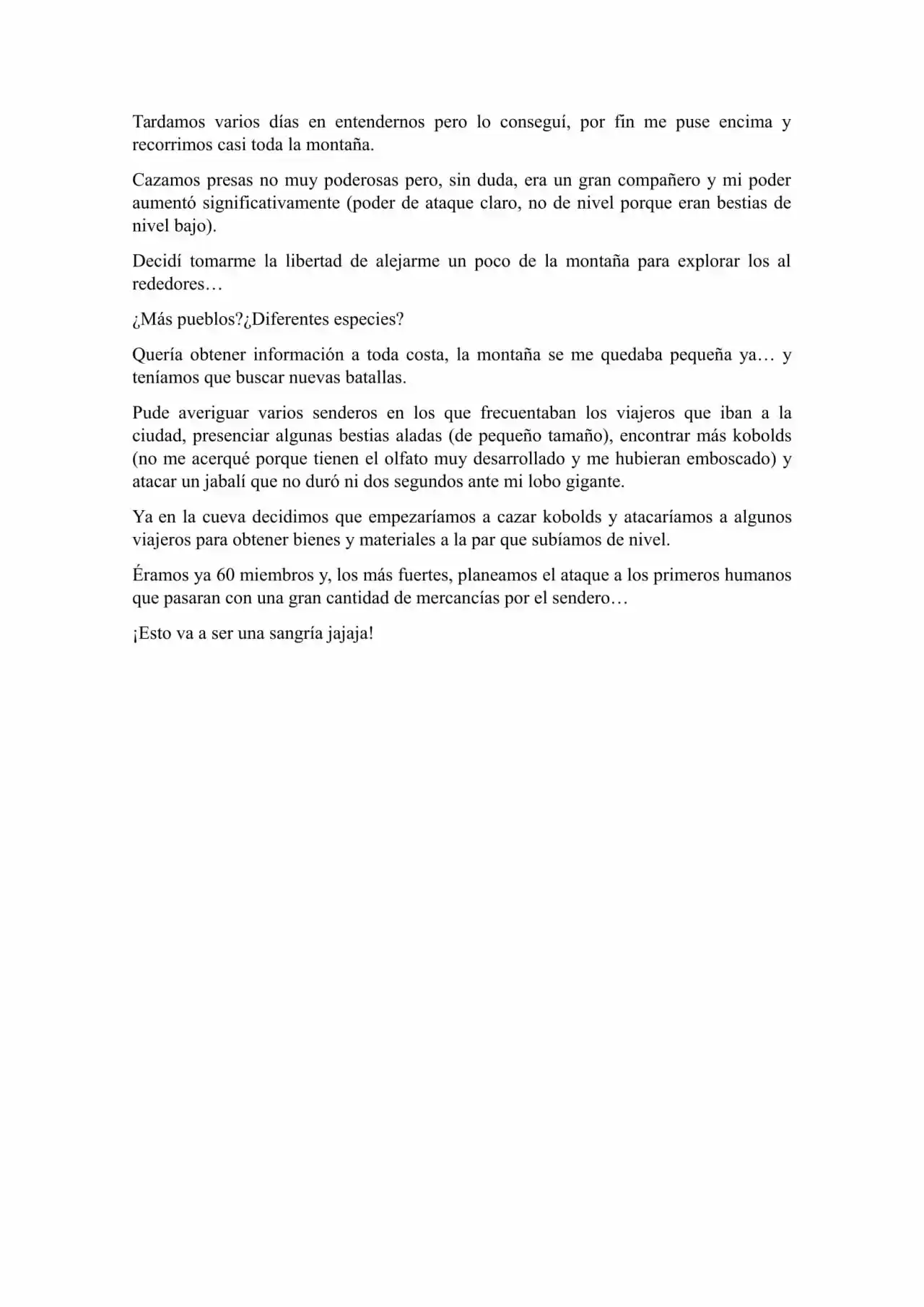 Me: Goblin (Novela) - Capítulo 11 - Página 4 - LectorTMOo