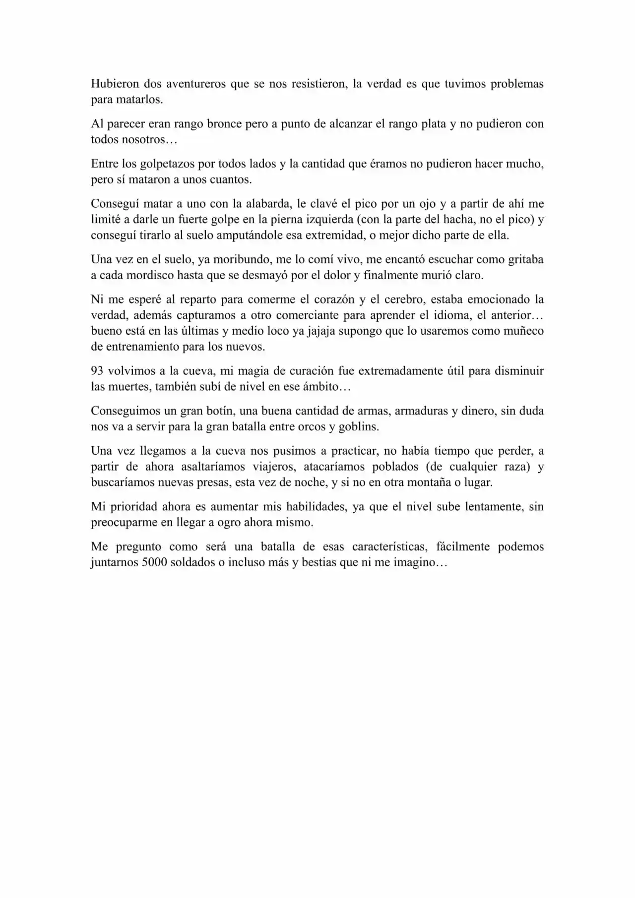 Me: Goblin (Novela) - Capítulo 16 - Página 4 - LectorTMOo