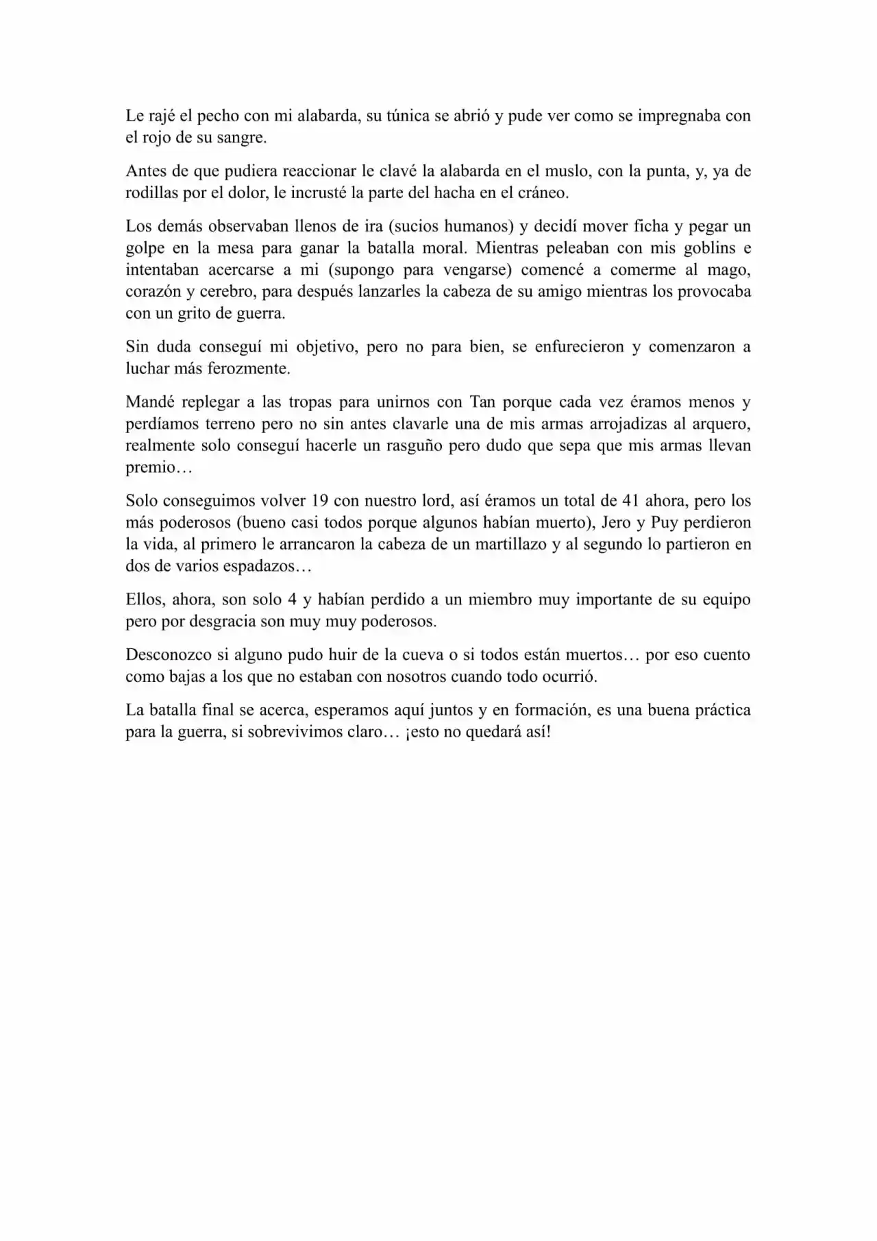 Me: Goblin (Novela) - Capítulo 17 - Página 4 - LectorTMOo