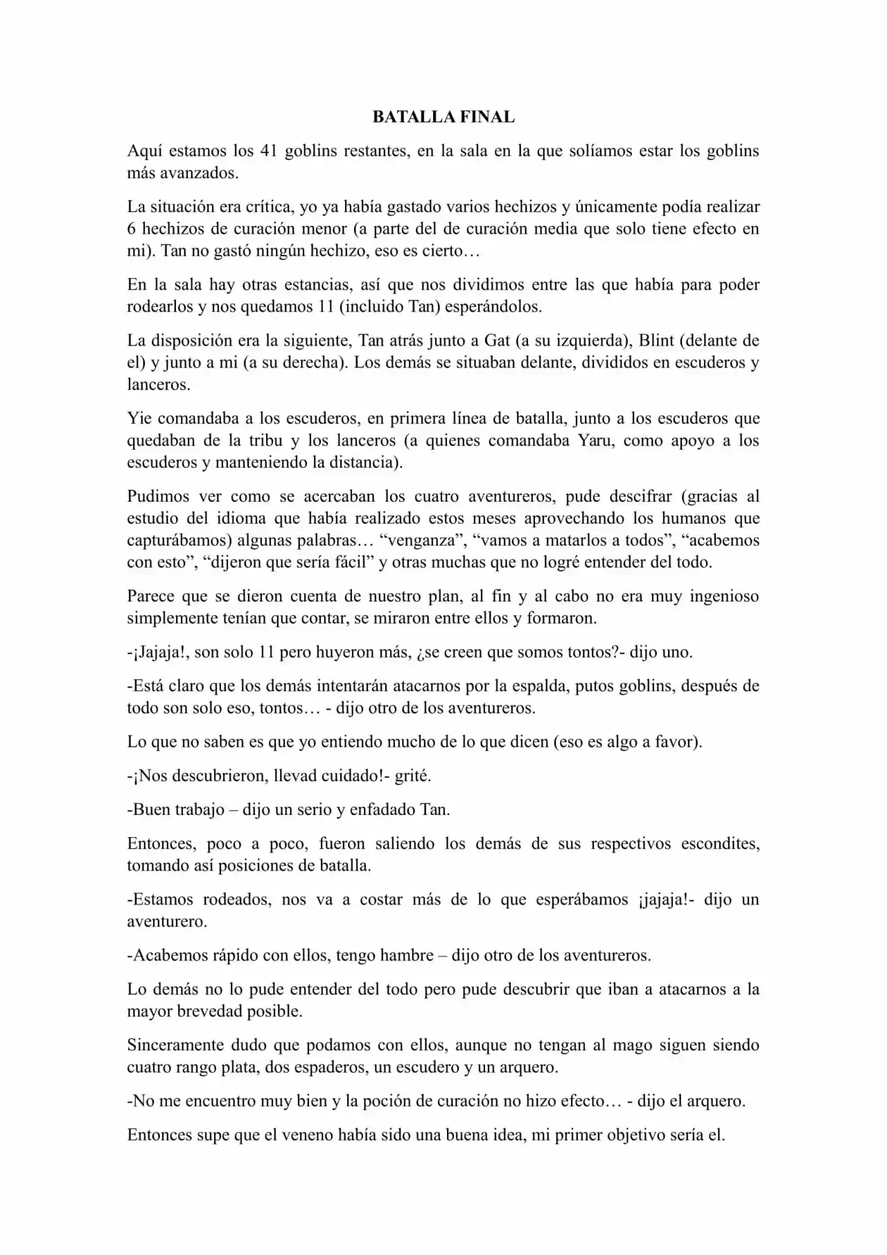 Me: Goblin (Novela) - Capítulo 18 - Página 2 - LectorTMOo