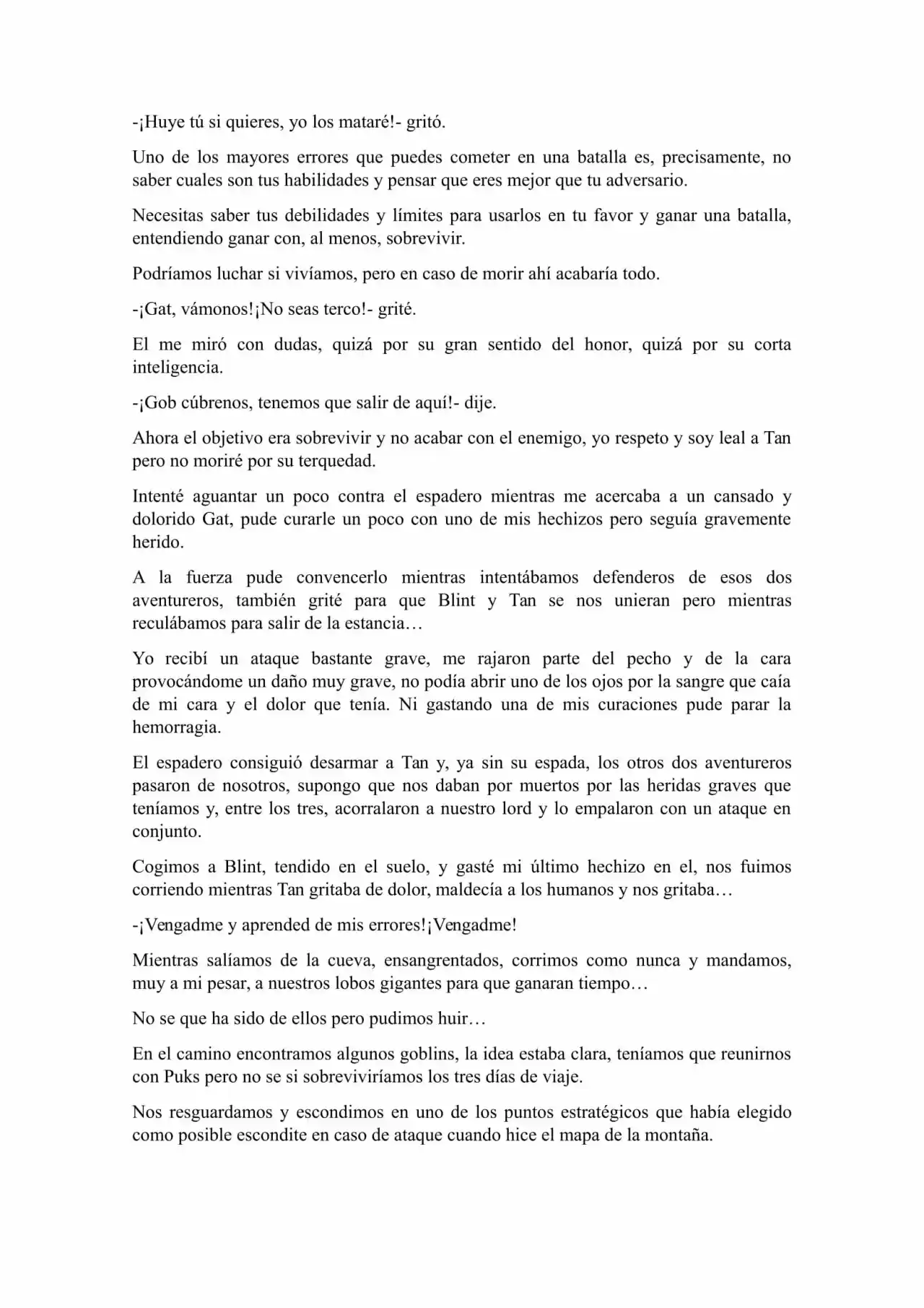 Me: Goblin (Novela) - Capítulo 18 - Página 5 - LectorTMOo