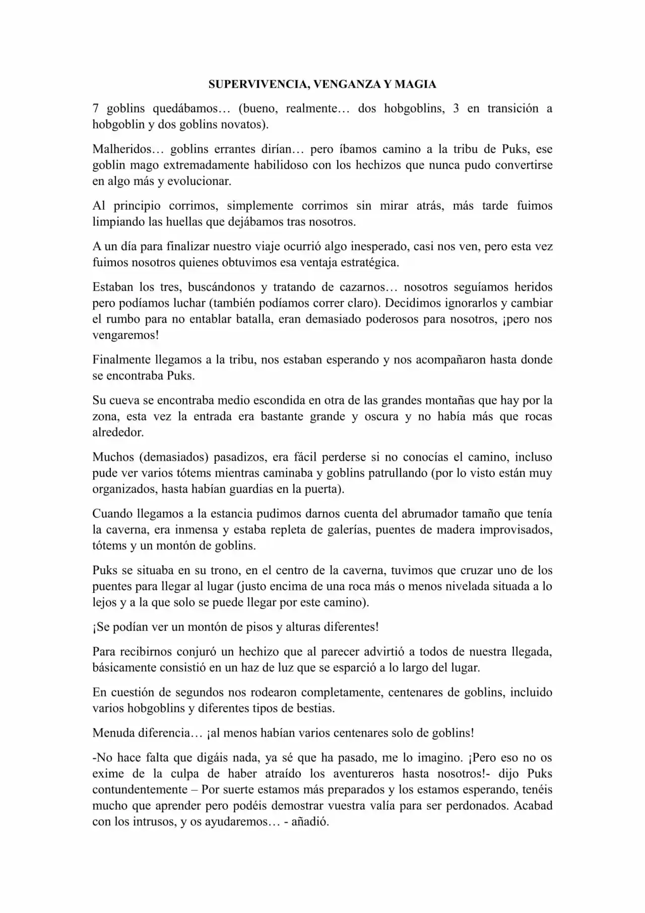 Me: Goblin (Novela) - Capítulo 19 - Página 2 - LectorTMOo