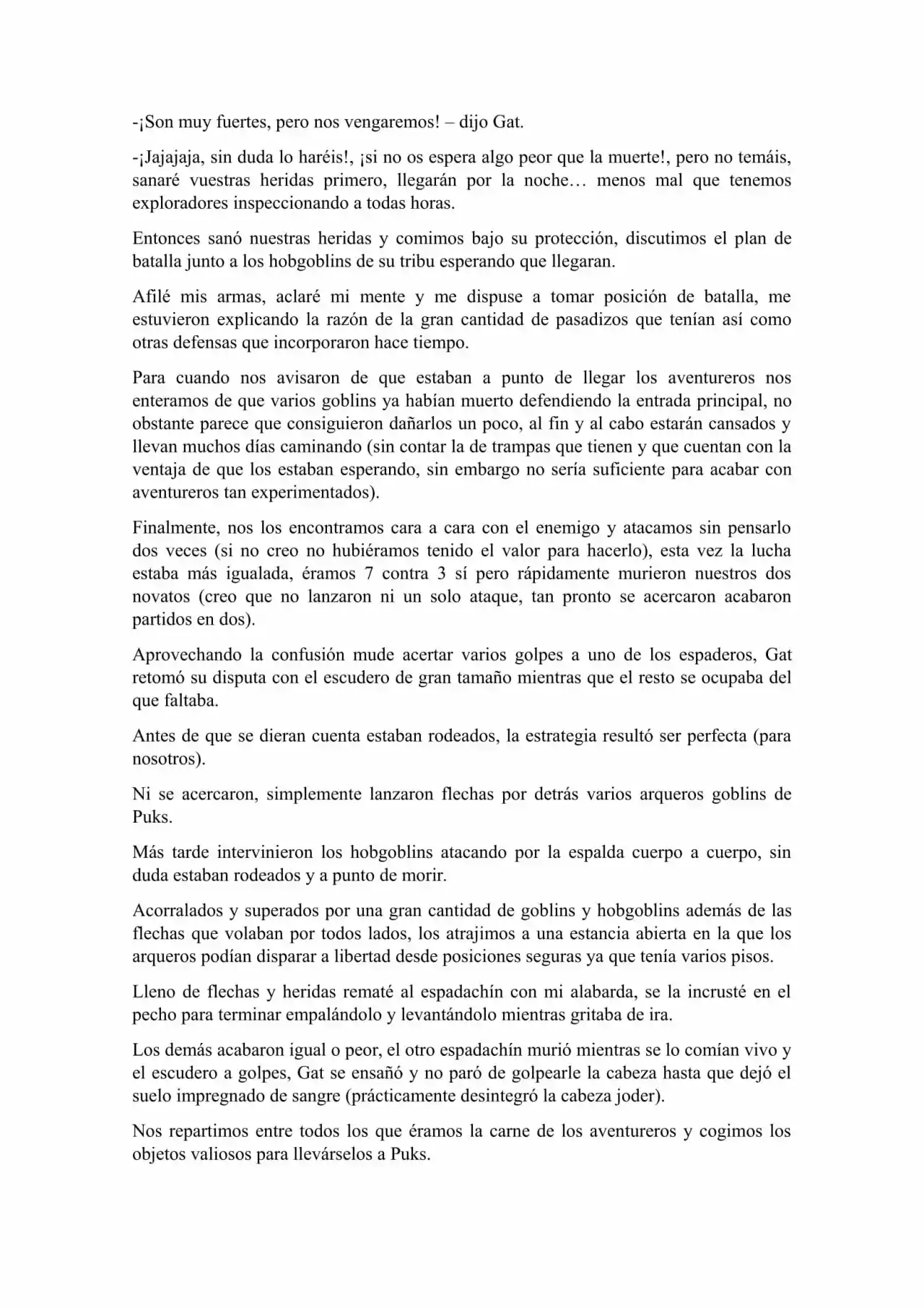 Me: Goblin (Novela) - Capítulo 19 - Página 3 - LectorTMOo